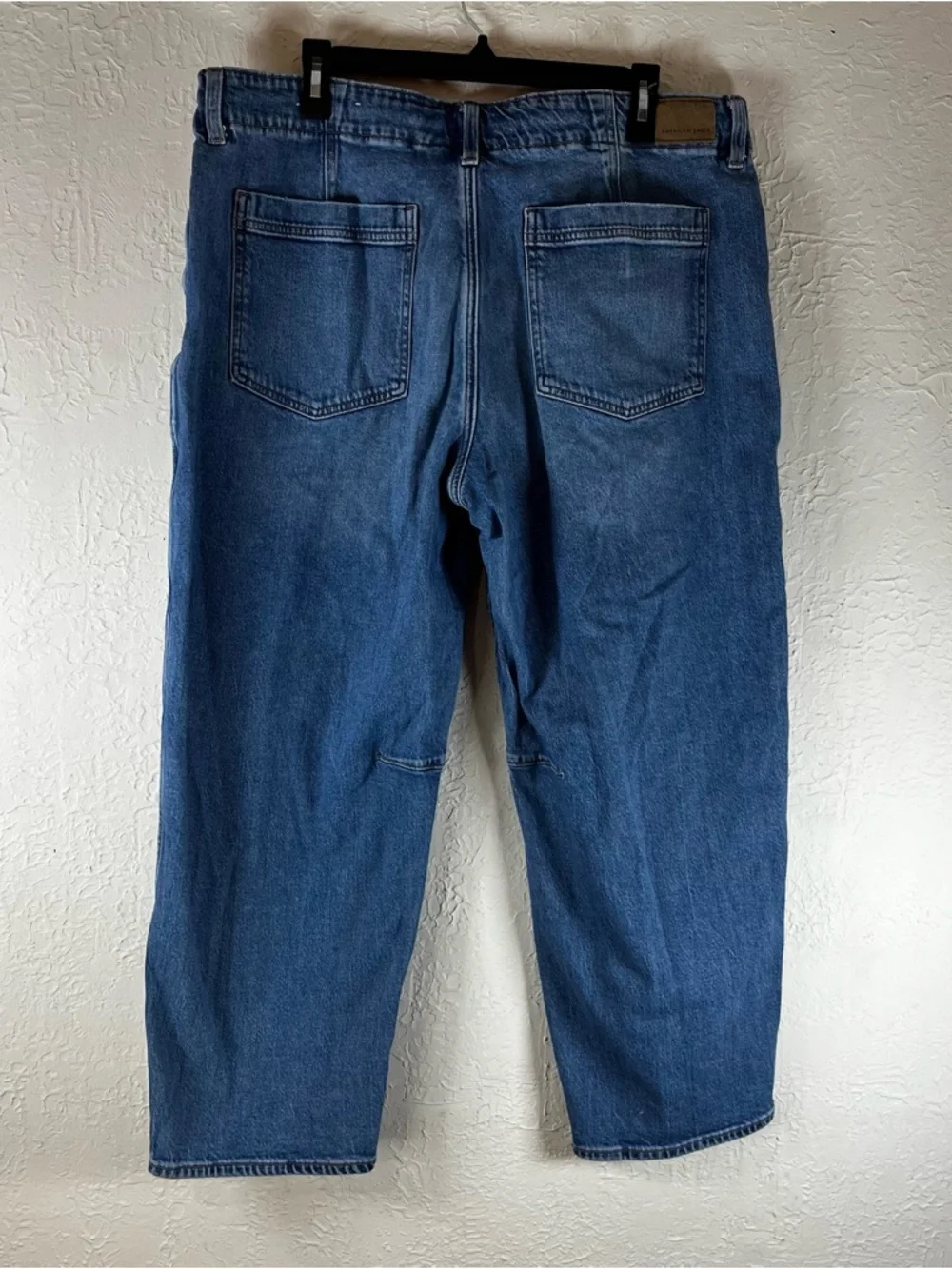 American Eagle Stretch Barrel Jeans in Indigo Abyss - Picture 10 of 15